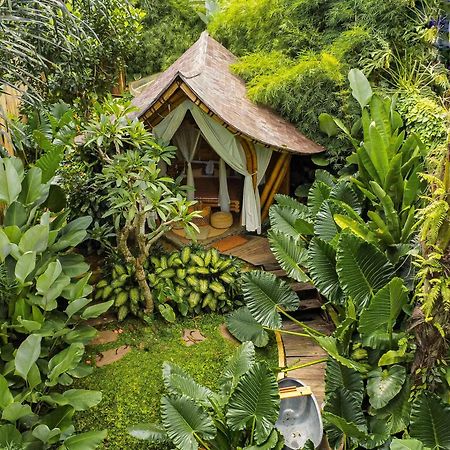 Villa Wahem Eco Bamboo - Magical Bamboo House Ubud Exterior foto