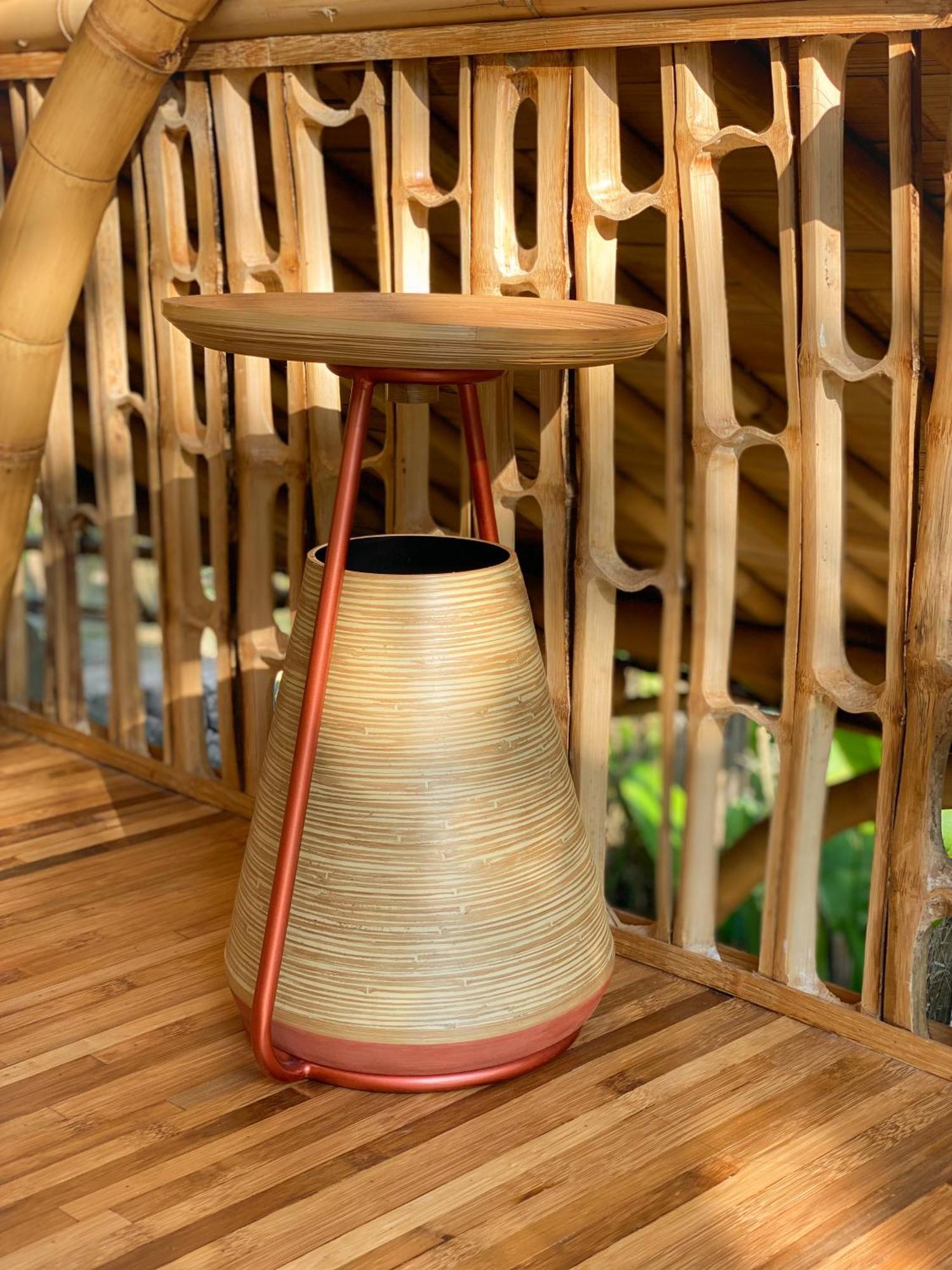 Villa Wahem Eco Bamboo - Magical Bamboo House Ubud Exterior foto