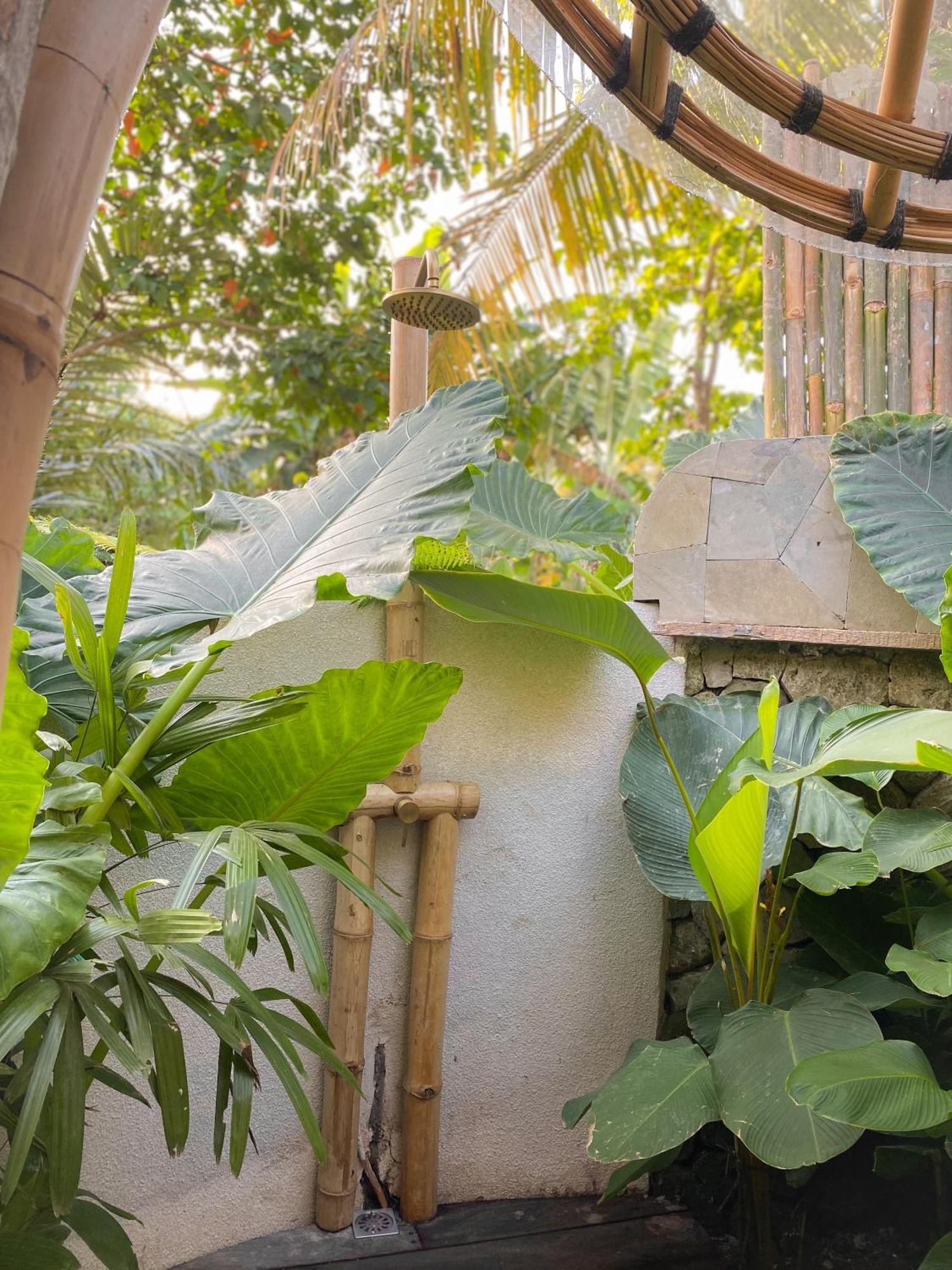 Villa Wahem Eco Bamboo - Magical Bamboo House Ubud Exterior foto