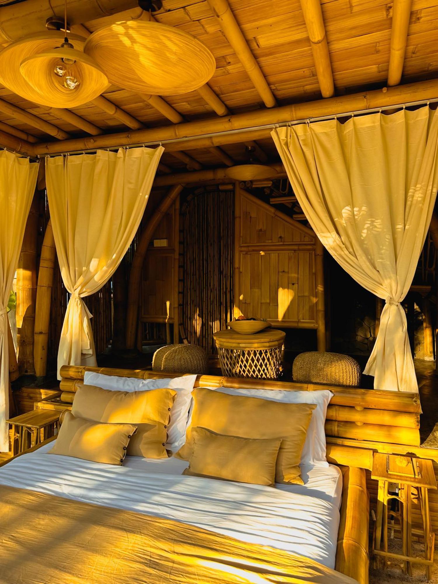 Villa Wahem Eco Bamboo - Magical Bamboo House Ubud Exterior foto
